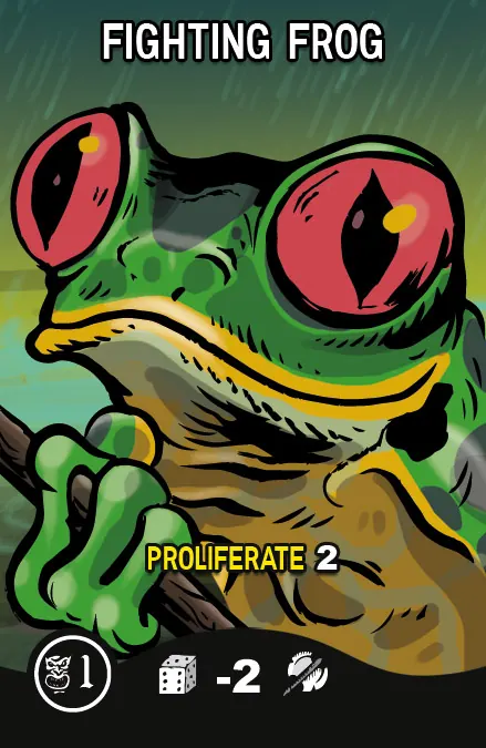 Fighting Frog